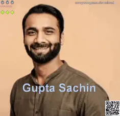 Gupta Sachin portrait