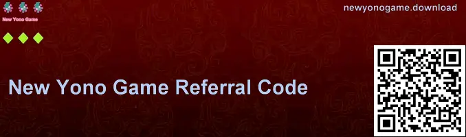 New Yono Game invite code visual on newyonogame.download